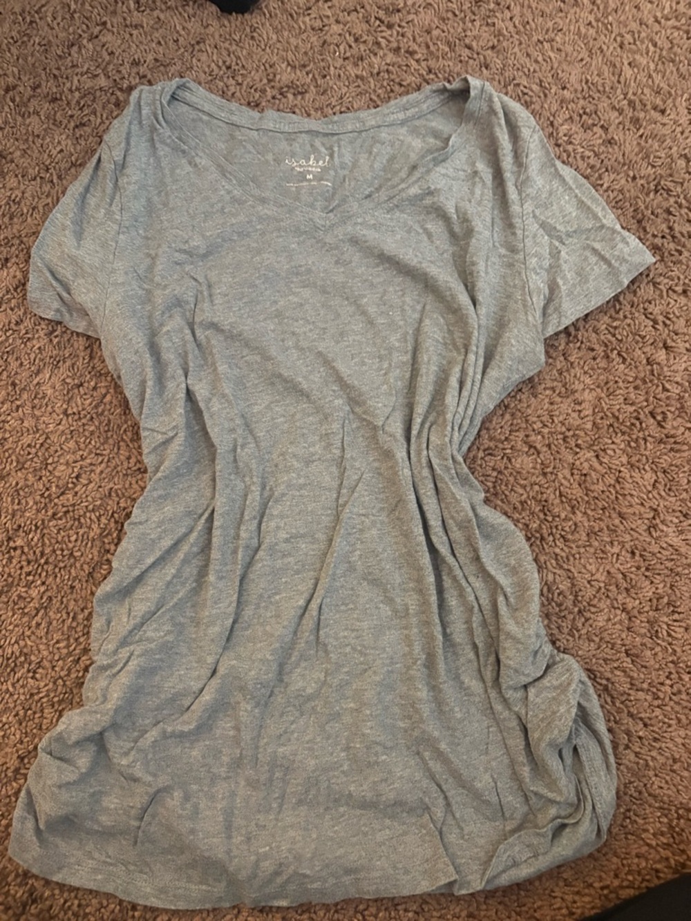 Casual Women's Heather Gray Short Sleeve Tee